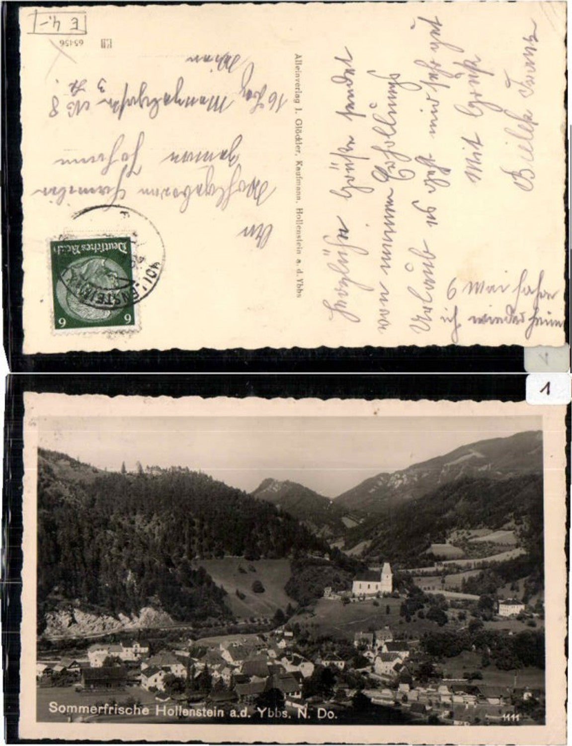 69478,Sommerfrische Hollenstein a.d. Ybbs 1940