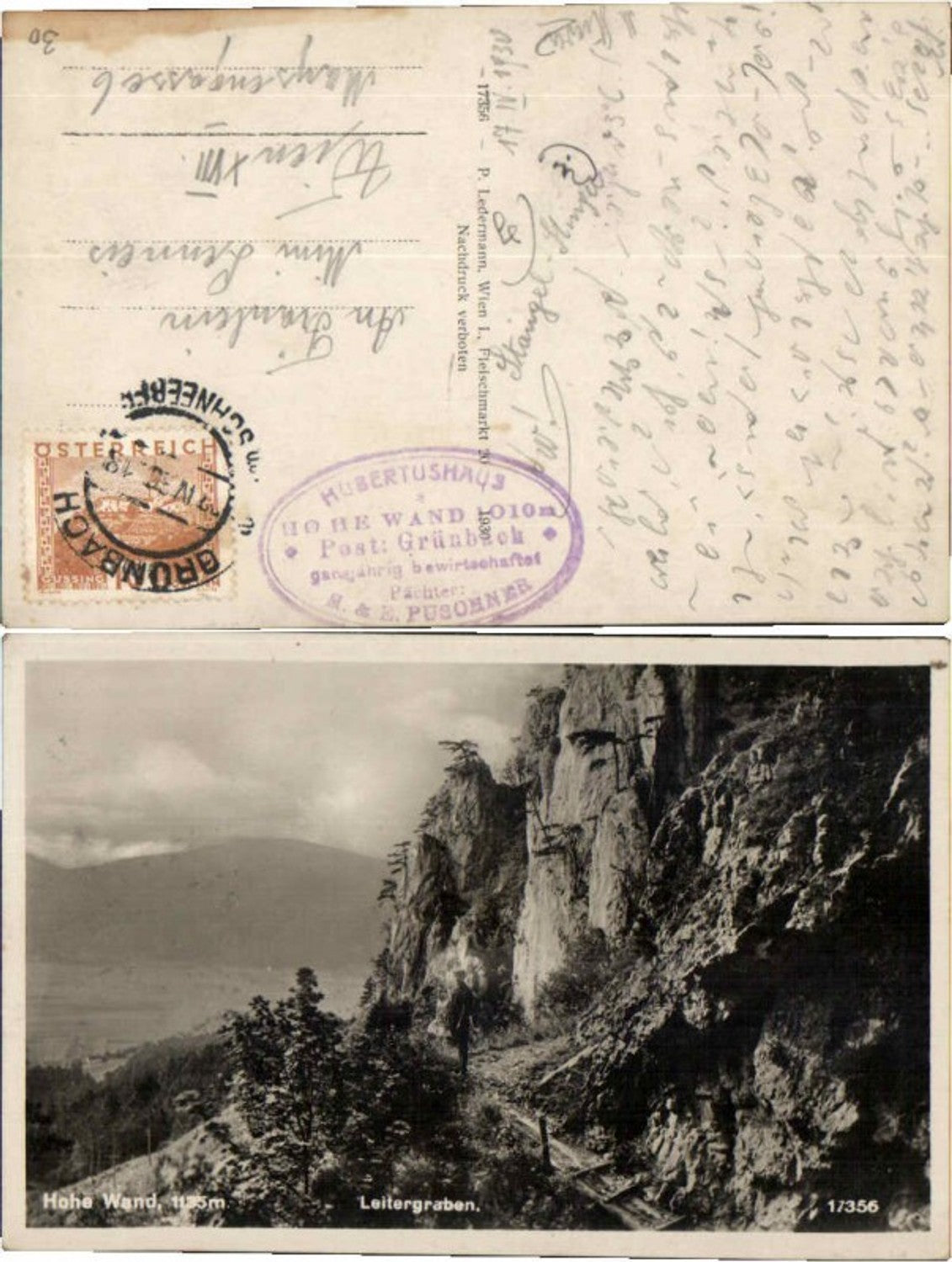69504,Hohe Wand Leitergraben pub Ledermann 17356