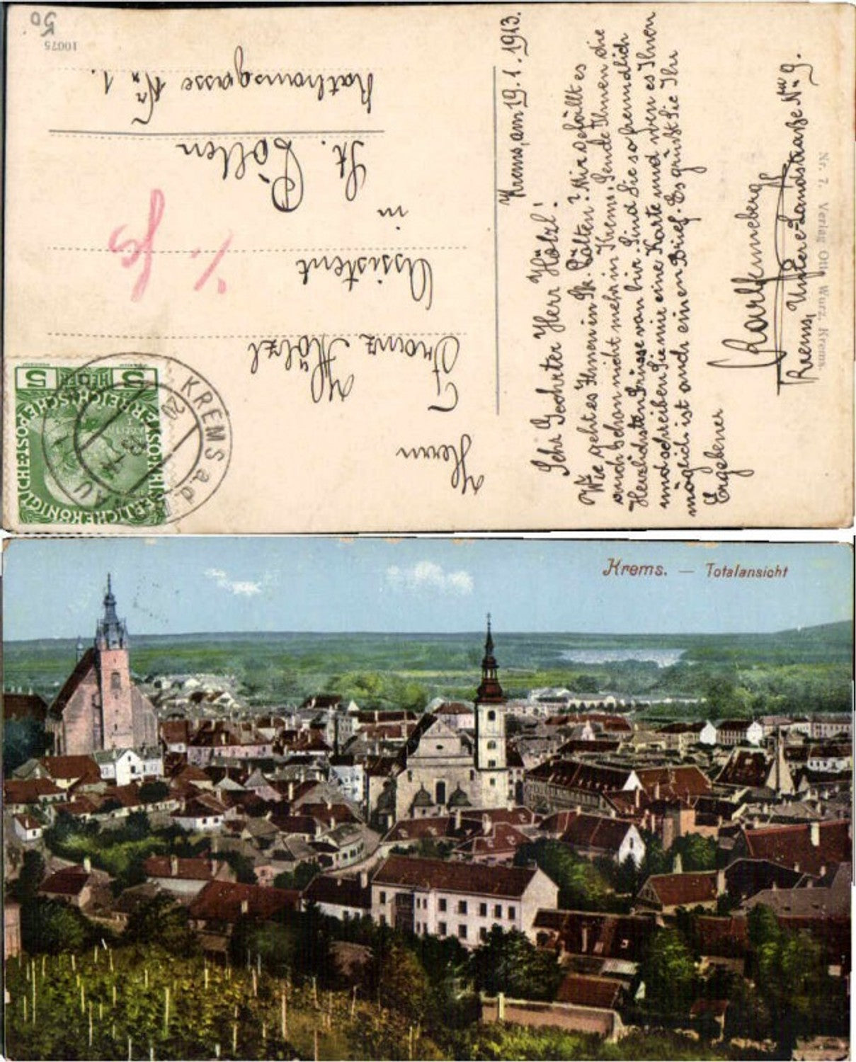 69864,Krems a.d. Donau pub O. Wurz Nr.7