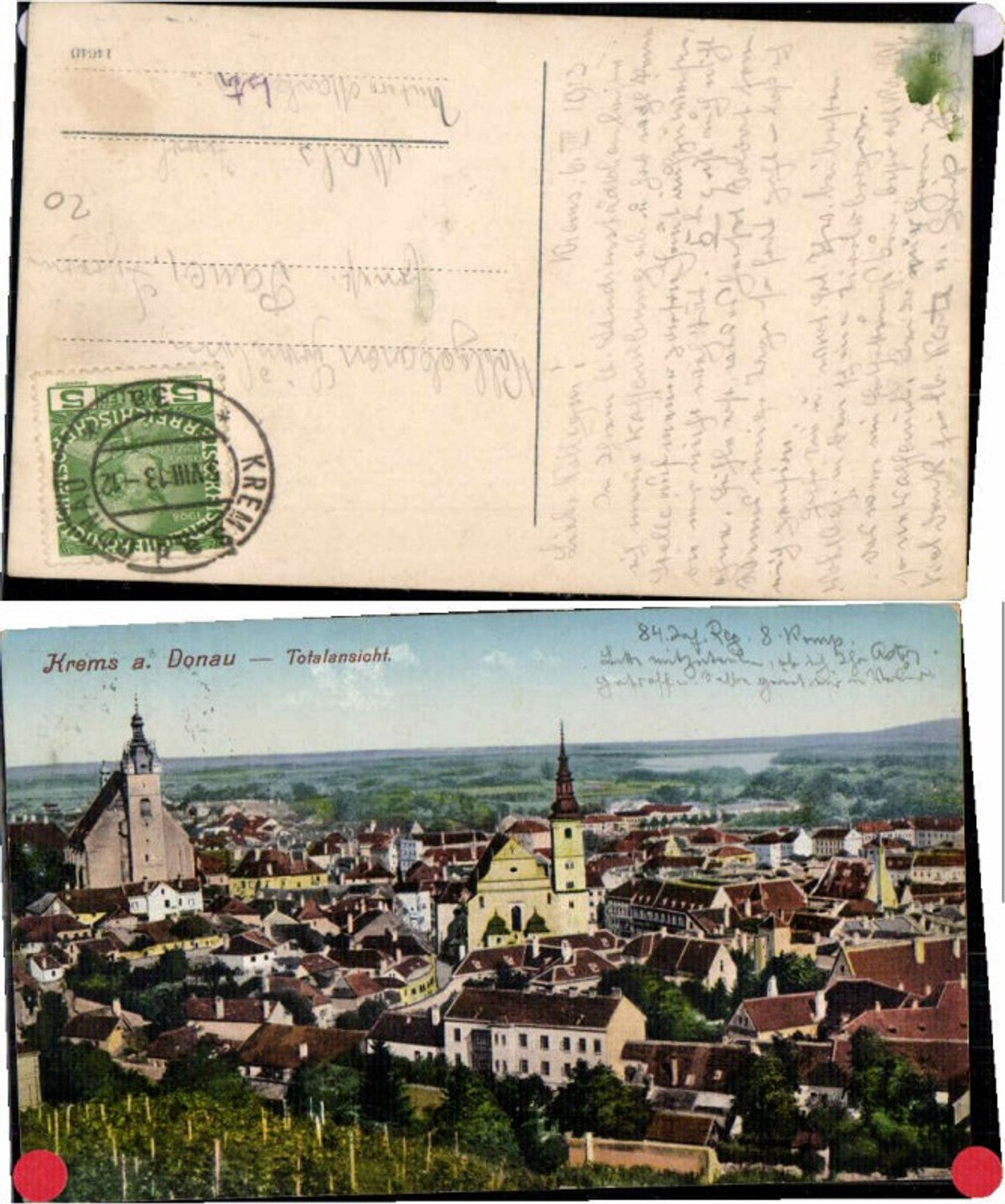 70004,Krems a.d. Donau 1915 COLOR