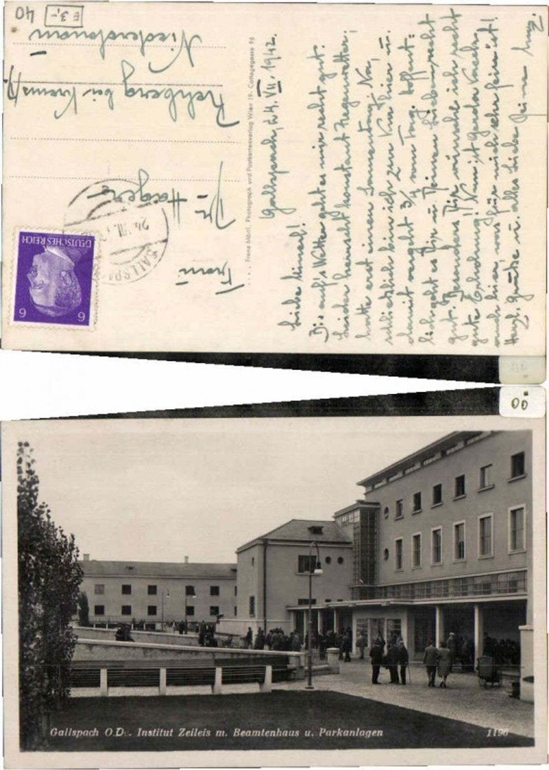 70347, Gallspach Institute Zeileis Officials' House 1943