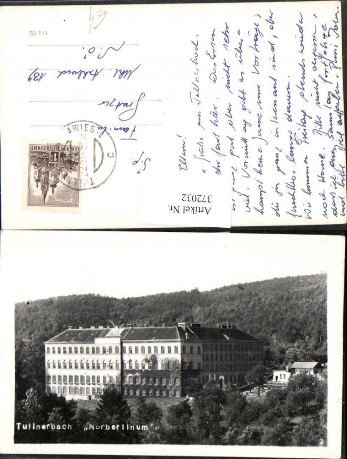 372032,Tullnerbach Norbertinum Schule Gebäude