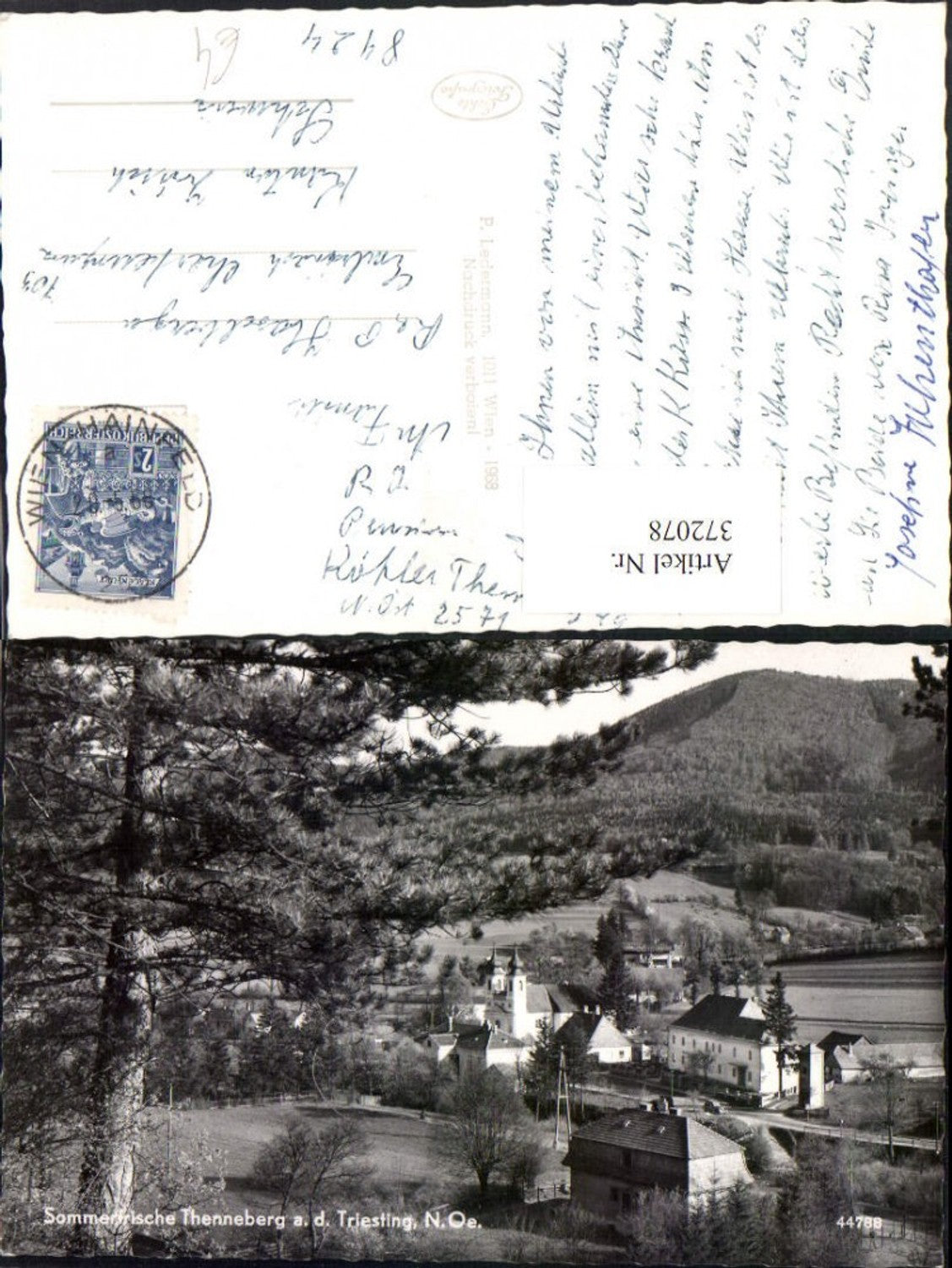 372078,Thenneberg an d. Triesting Teilansicht Kirche