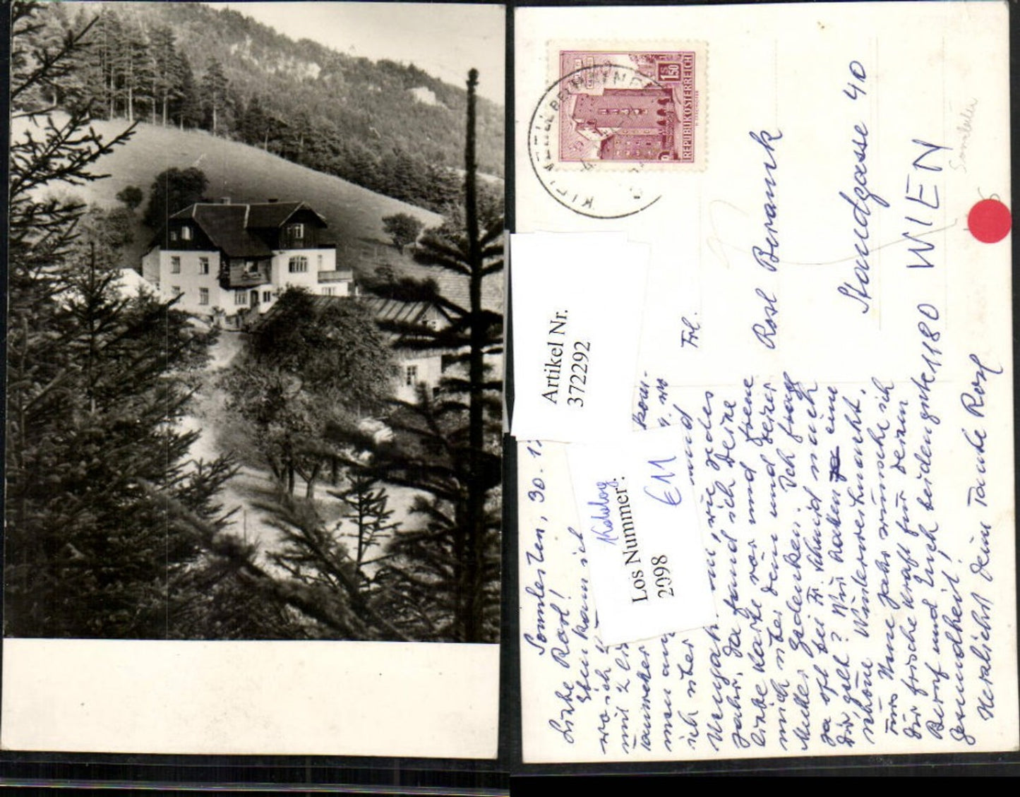 372292,Foto AK Sonnleiten b. Kleinzell Hainfeld