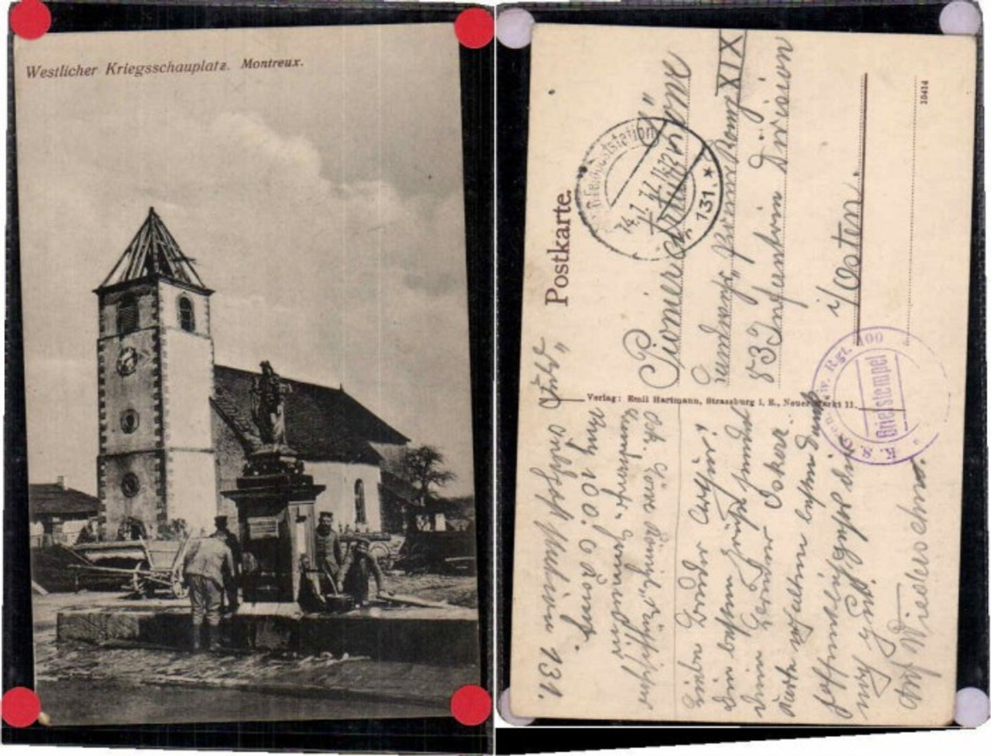 71440,Montreux Soldaten am Denkmal