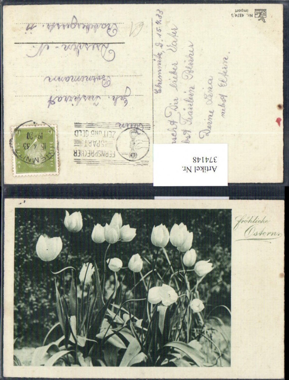 374148,Ostern Blumen Tulpen