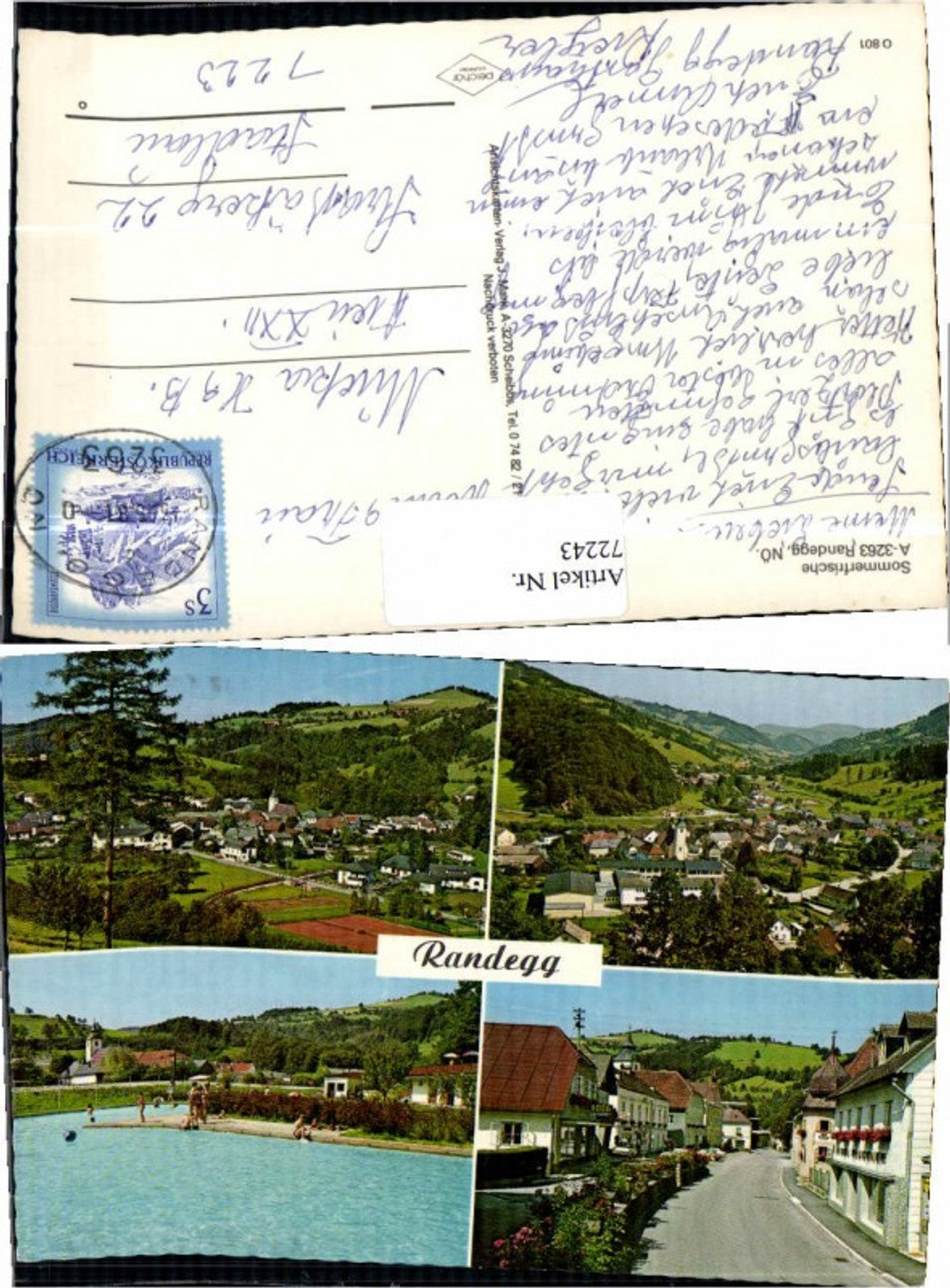 72243,Randegg Mehrbild 1965