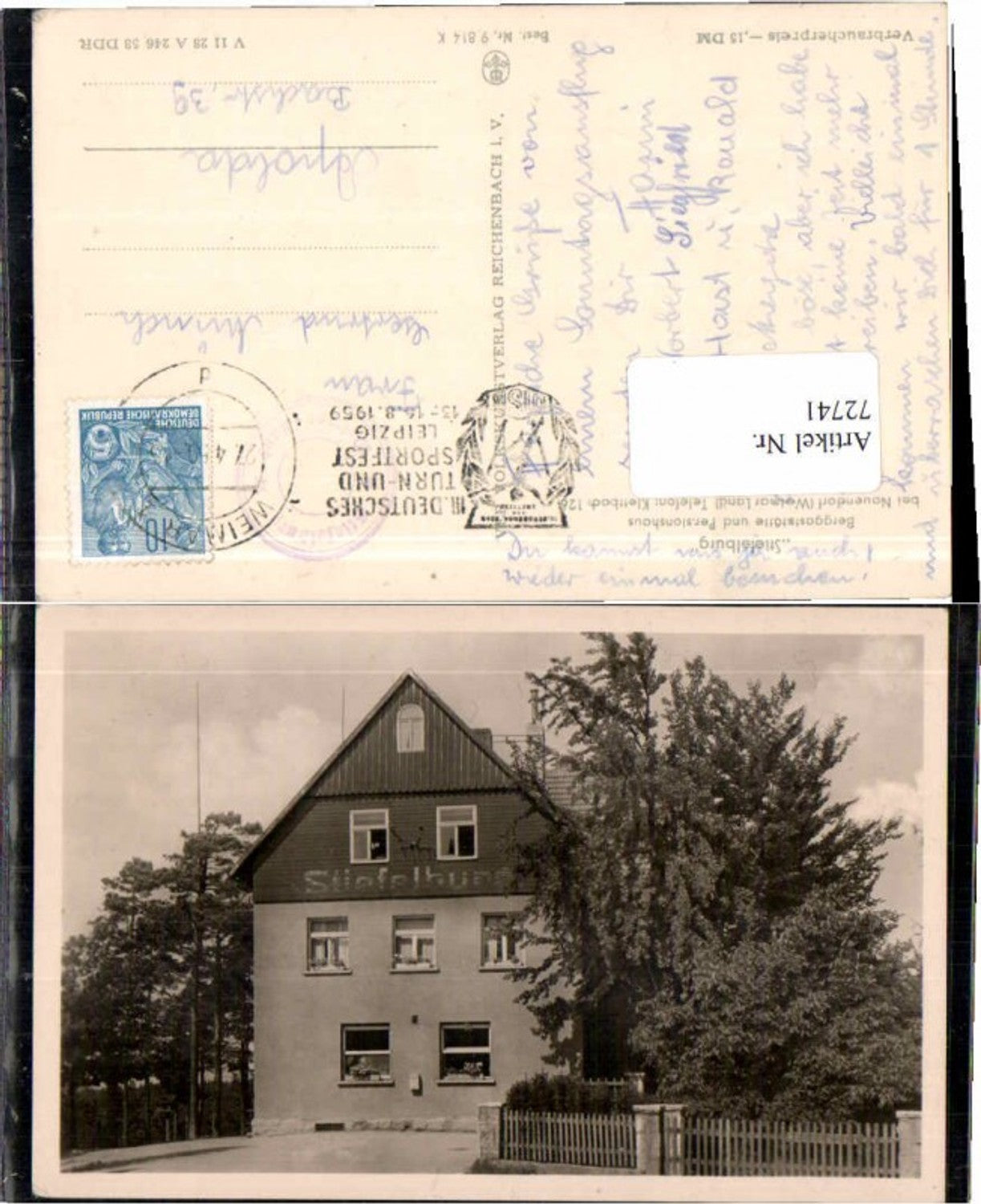 72741,Stiefelburg Gasthaus Nauendorf Klettbach Weimar