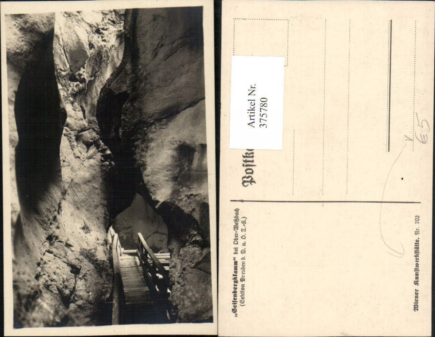 375780,Seisenbergklamm Klamm b. Oberweißbach Weißbach b. Lofer pub Wiener Kunstwerkstatt 702