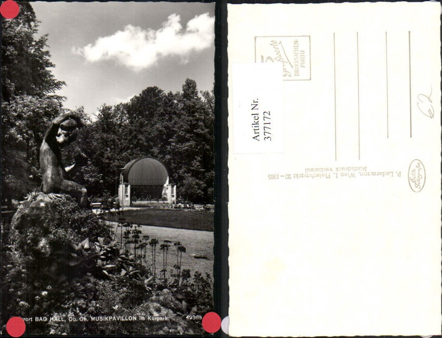 377172,Bad Hall Musikpavillon im Kurpark