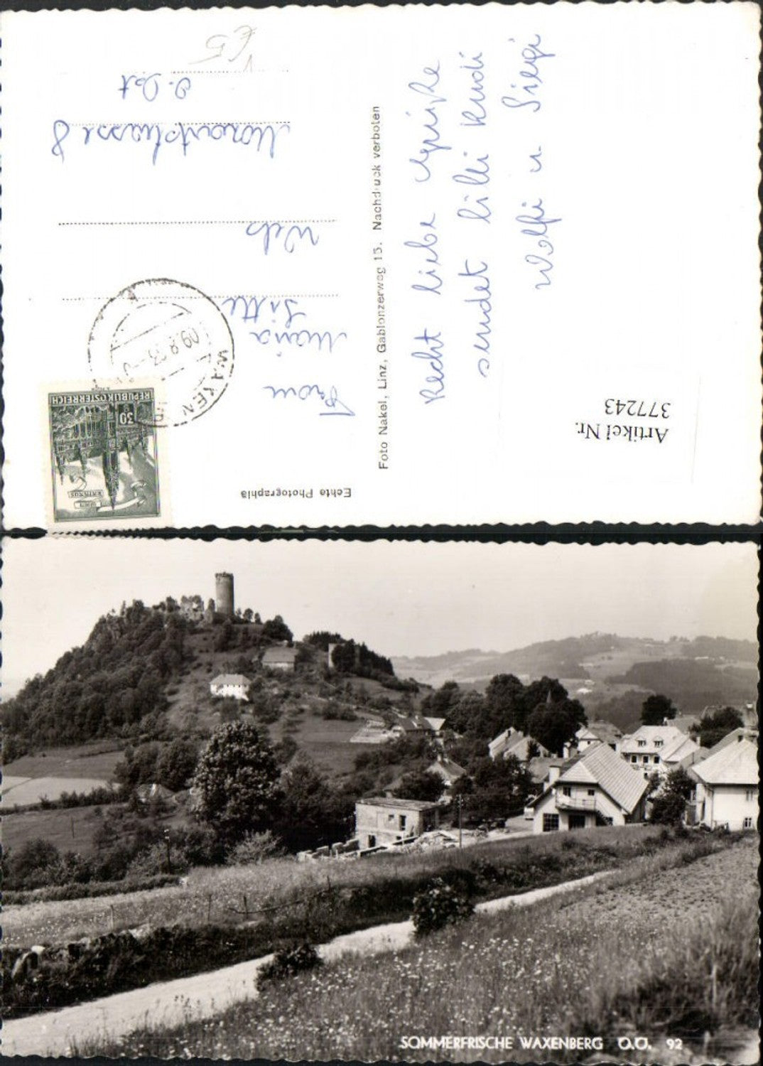 377243,Burgruine Ruine Waxenberg b. Oberneukirchen pub Foto Nakel 92