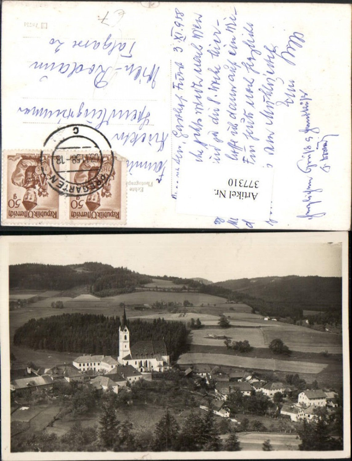 377310,Pregarten Totale Kirche