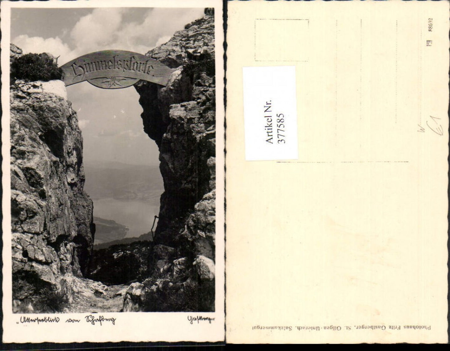 377585,Atterseeblick vom Schafberg Himmelspforte b. Unterach am Attersee