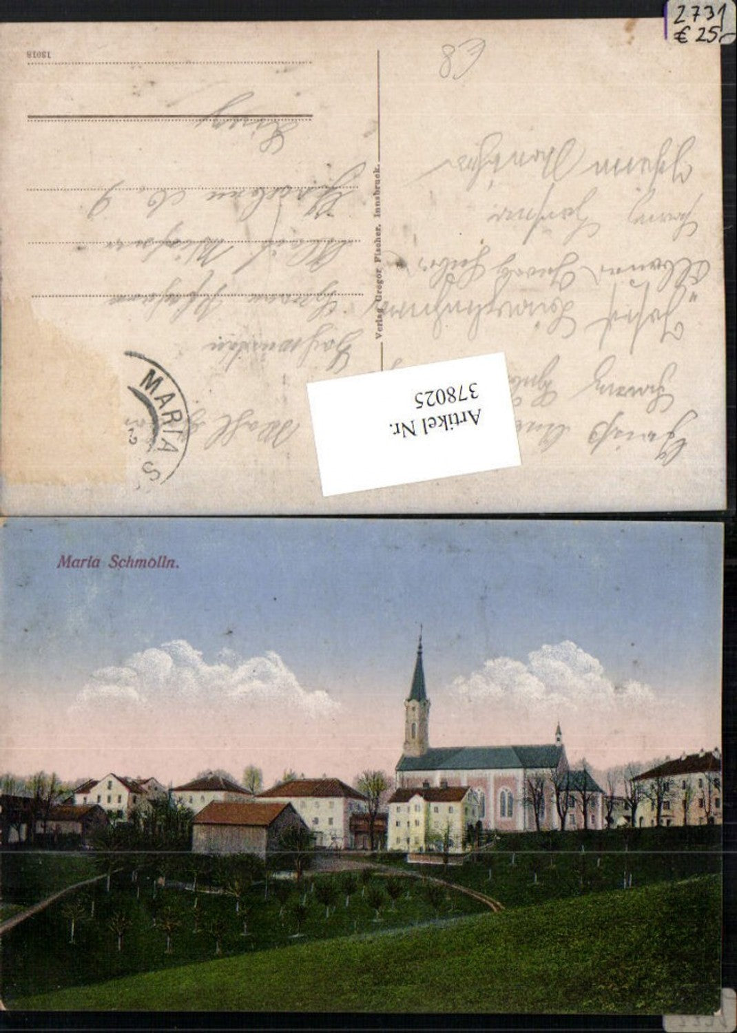 378025,Maria Schmolln Teilansicht Kirche