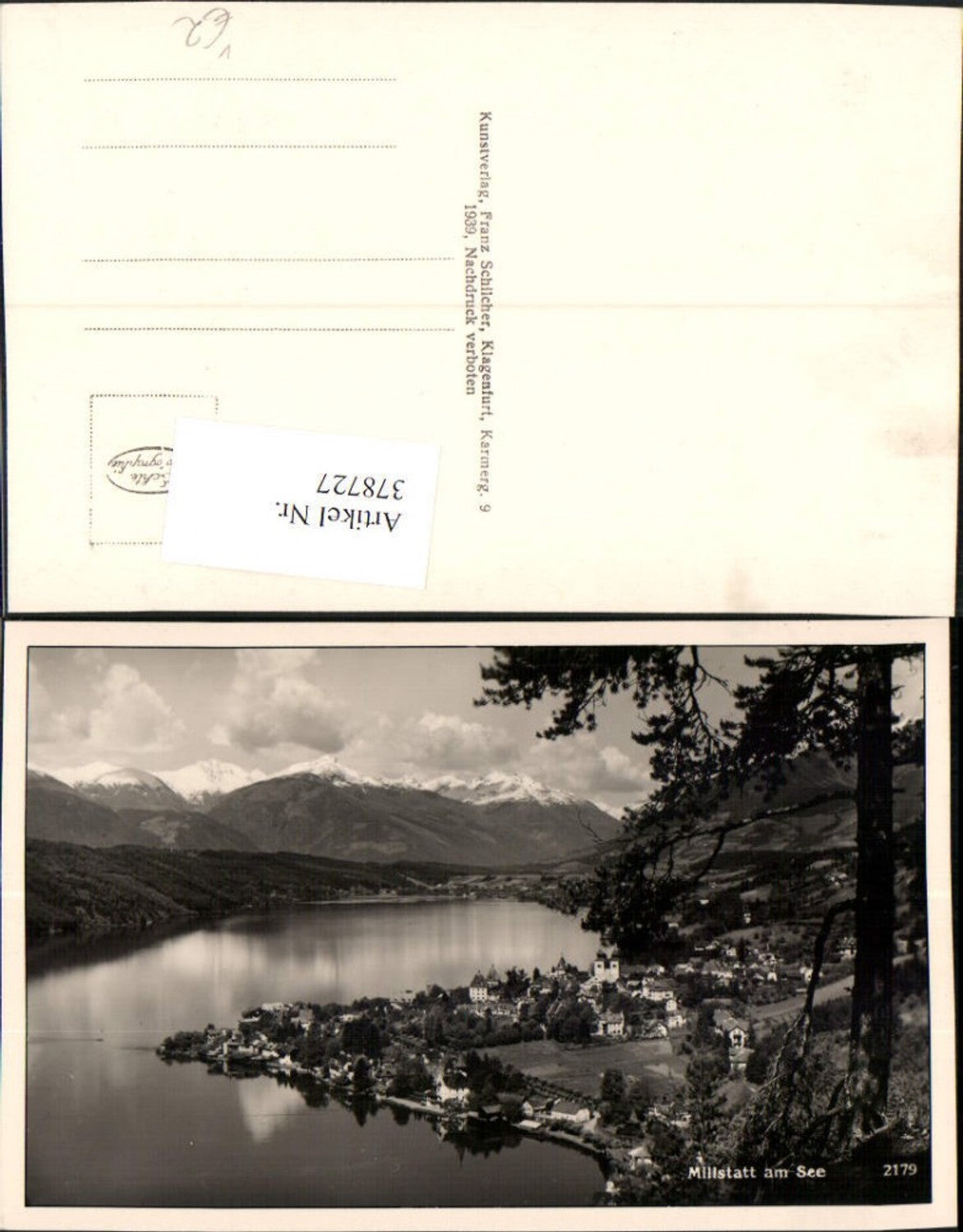 378727,Millstatt am See Totale Bergkulisse pub Franz Schilcher 2179