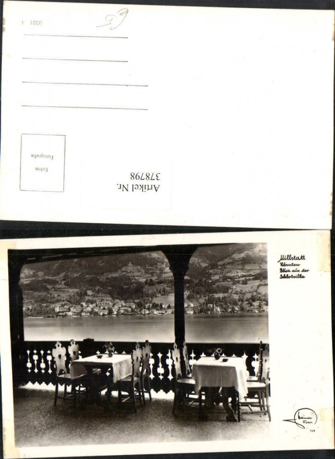 378798,Millstatt am See Blick aus der Schlossvilla