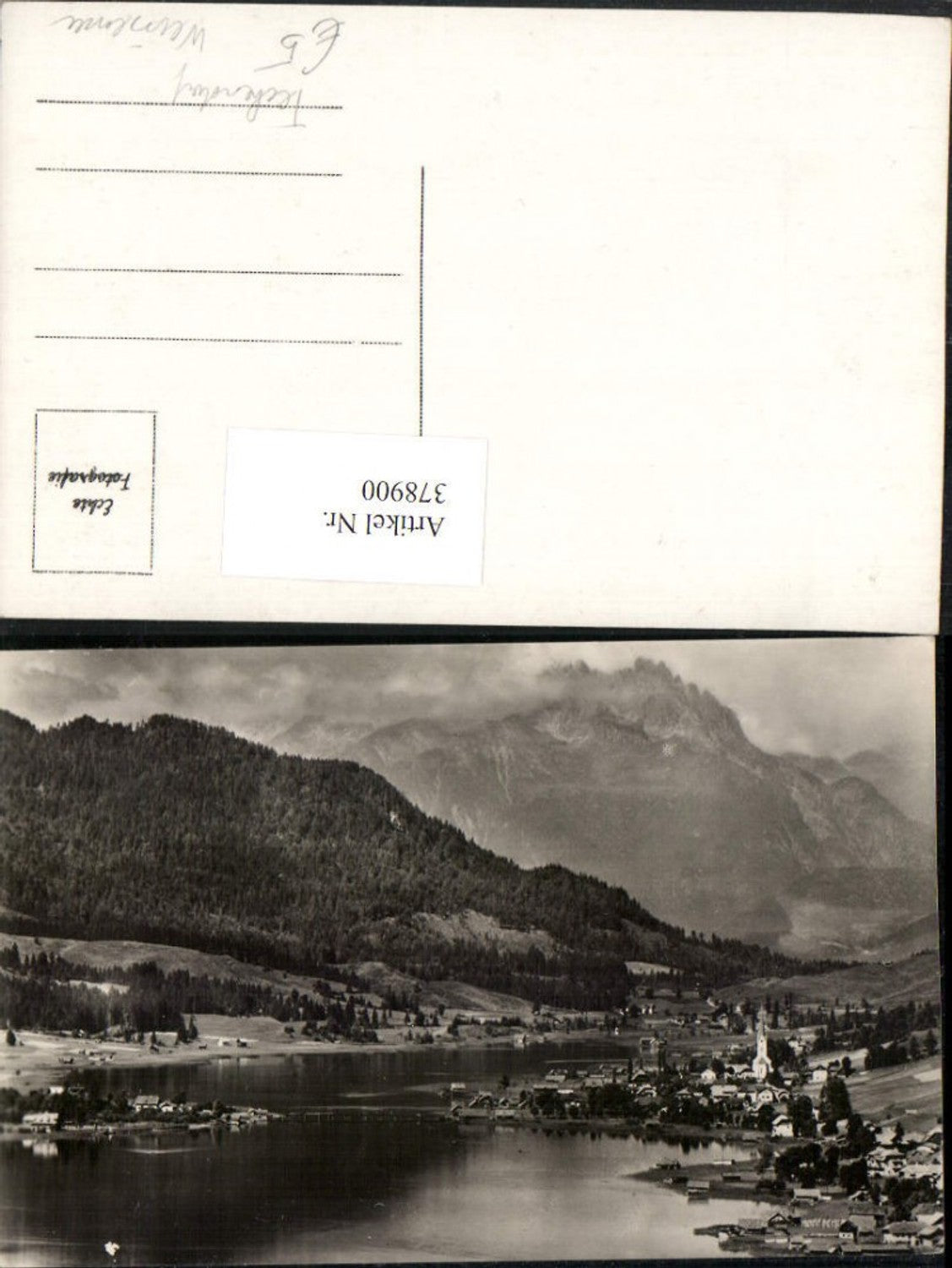 378900,Techendorf am Weißensee Totale Bergkulisse