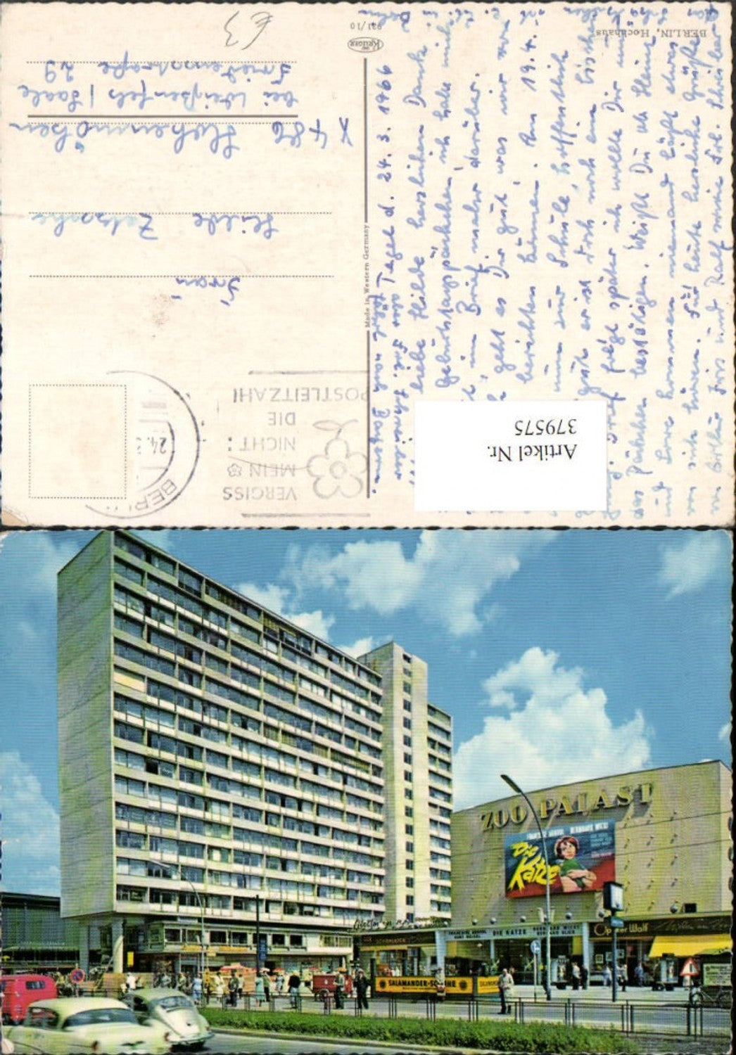 379575,Berlin Hochhaus Gebäude Zoo Palast