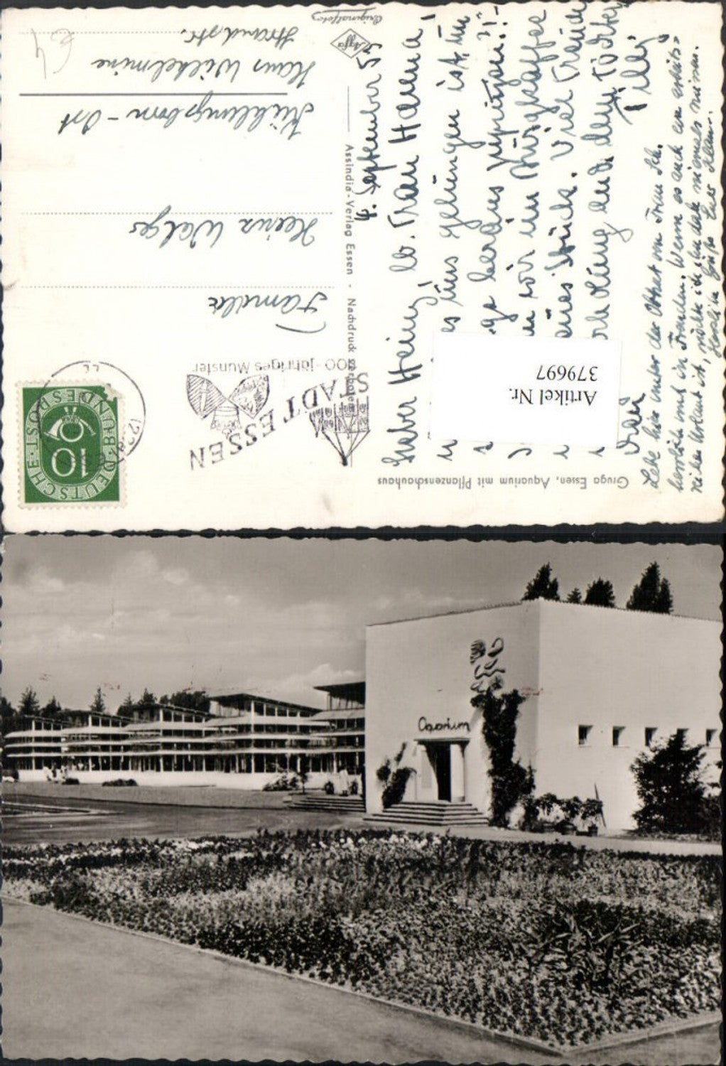 379697,Essen Gruga Aquarium m. Pflanzenschauhaus