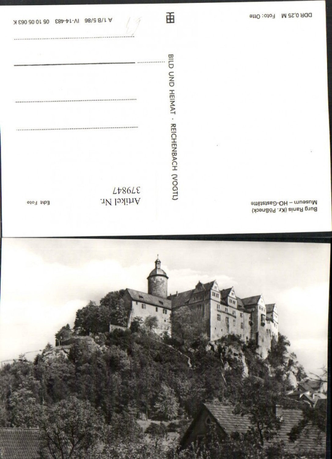 379847, Ranis Castle near Pößneck Museum Restaurant