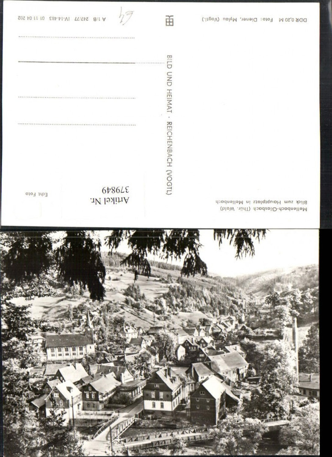 379849,Mellenbach-Glasbach Totale m. Hauptplatz