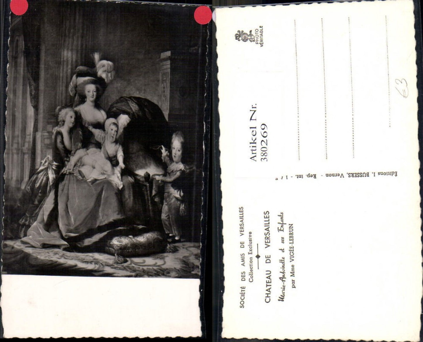 380269,Künstler Ak Elisabeth Vigee-Lebrun Marie-Antoinette de ses Enfants Kinder Adel