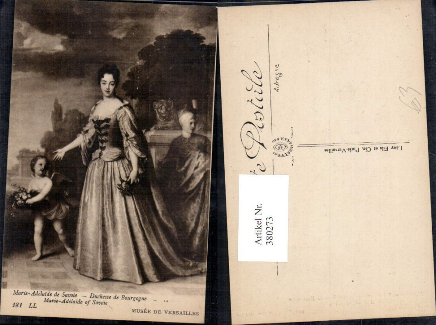 380273,Künstler Ak Marie-Adelaide de Savoie Duchesse de Bourgogne Adel