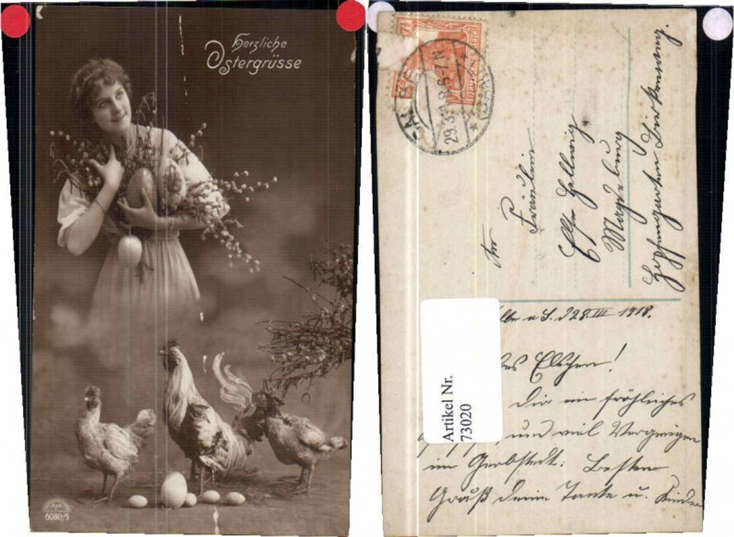 73020,Ostern Schöne Frau Hehnen Ostereier