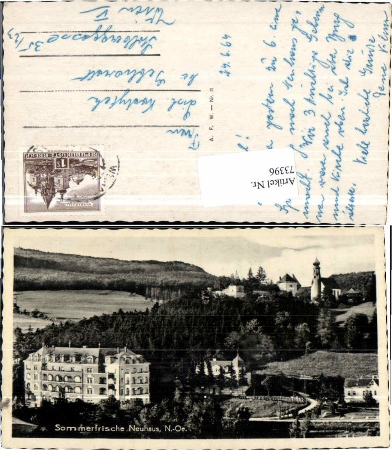 73396, Summer resort Neuhaus near Triesting