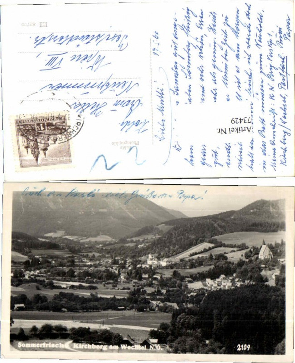 73429,Sommerfrische Kirchberg am Wechsel