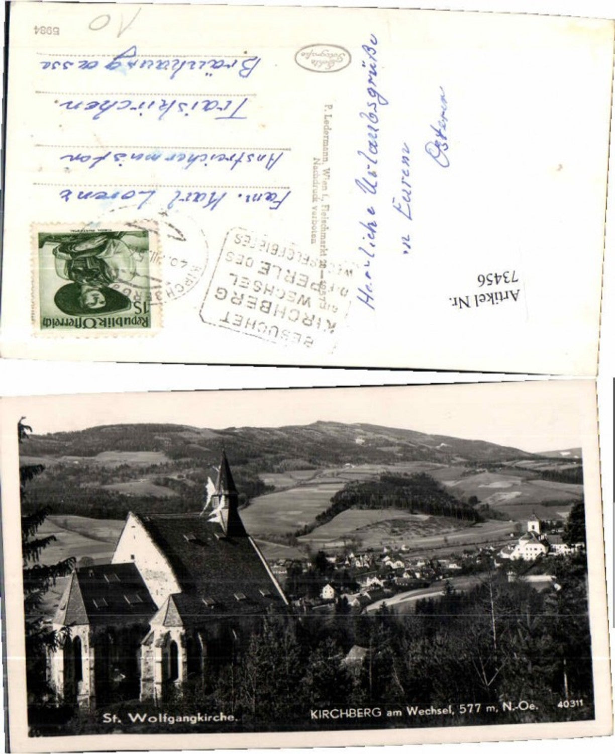73456,Kirchberg am Wechsel St Wolfgang
