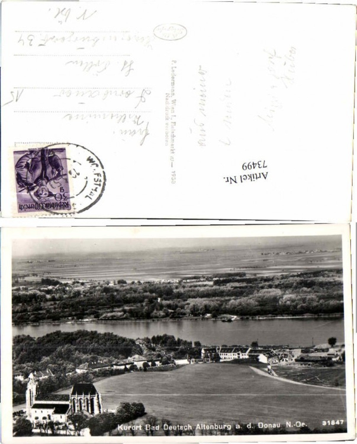 73499,Bad Deutsch Altenburg Totale 1958