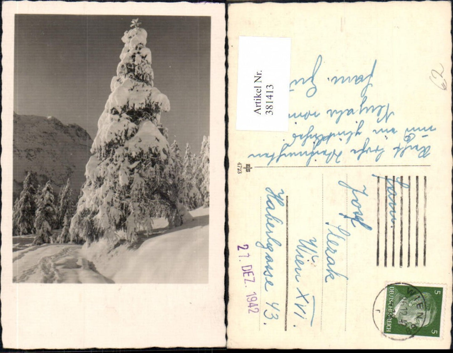 381413,Fotokunst Tannenbaum Bäume Wald Winterlandschaft