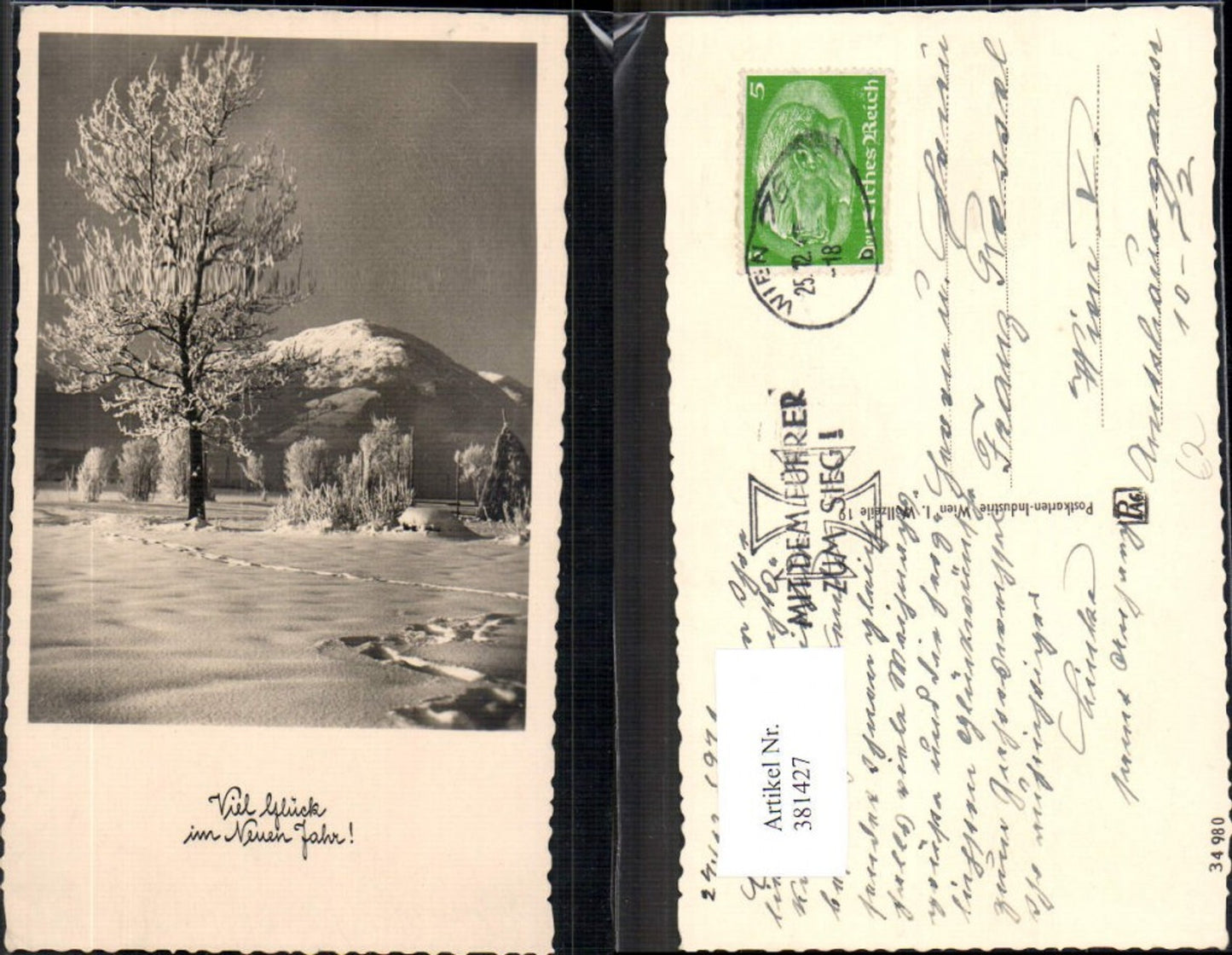 381427,Fotokunst Baum Winterlandschaft Bergkulisse