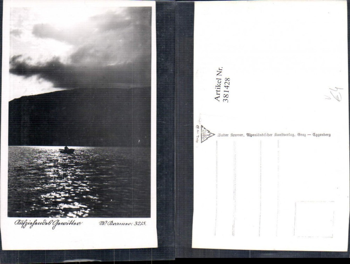 381428,Fotokunst Aufziehendes Gewitter Ruderboot Boot pub Walter Kramer Graz Eggenberg 3215