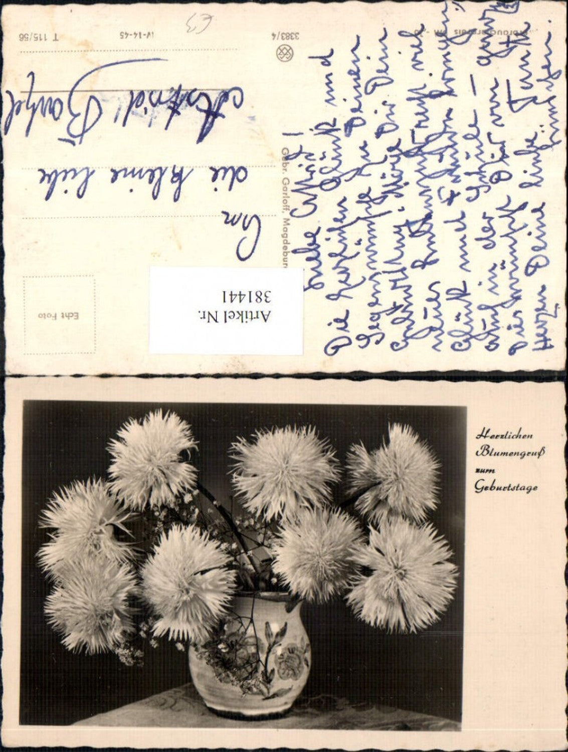 381441,Photographic art: Flowers in a vase
