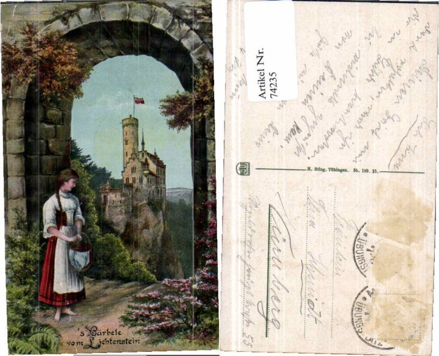 74235, Bärbele v. Lichtenstein 1915