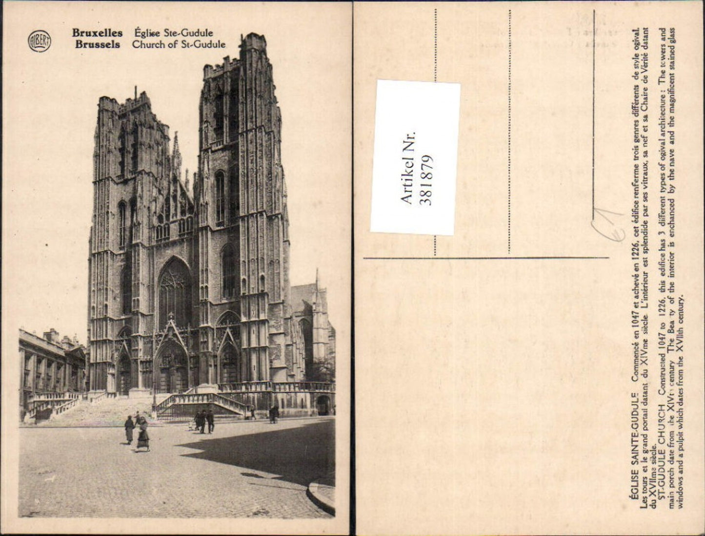 381879,Kirche Bruxelles Brüssel Eglise Ste-Gudule Church of St Gudule