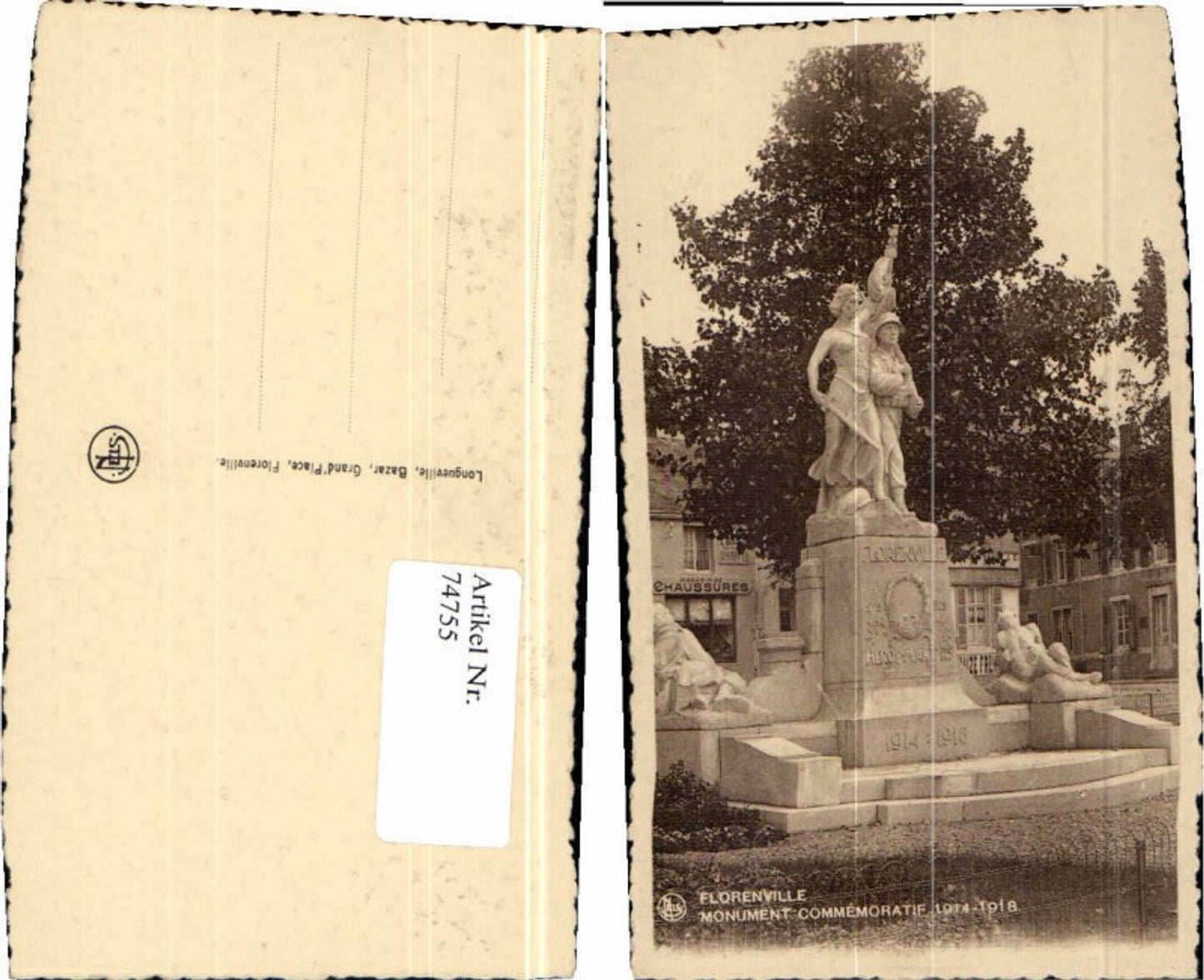 74755,Florenville Monument Commemoratie