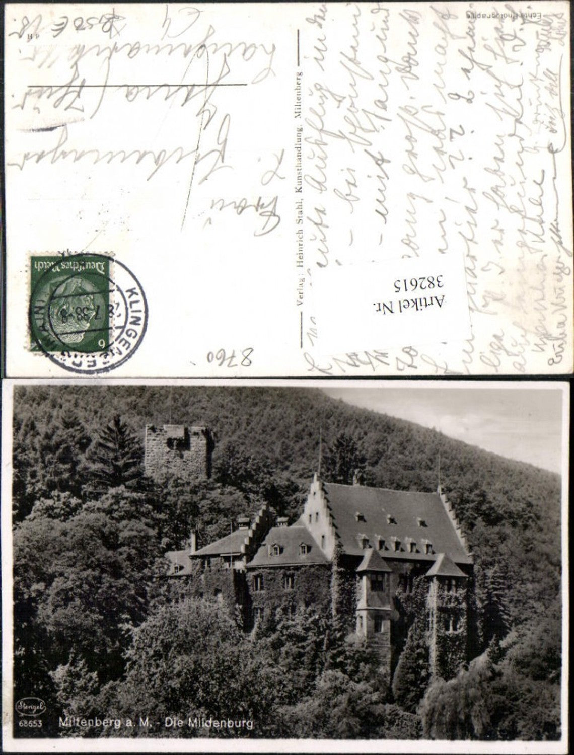 382615,Miltenberg am Main Mildenburg Burg