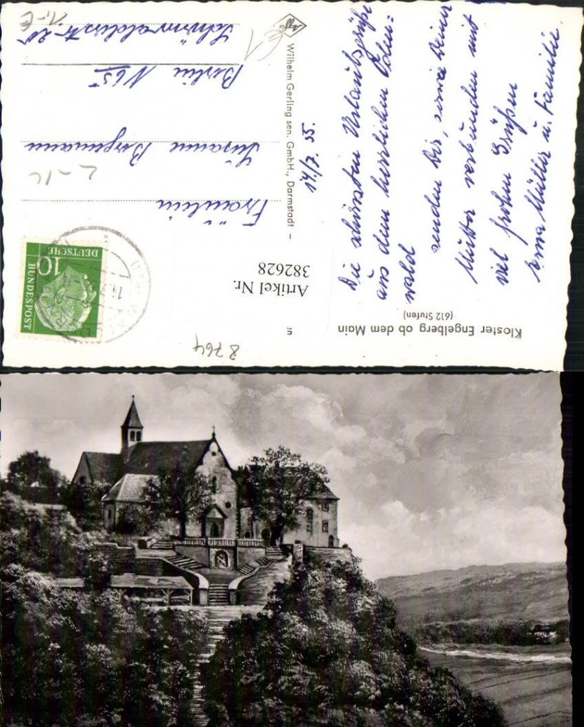 382628,Kloster Engelberg b. Großheubach am Main