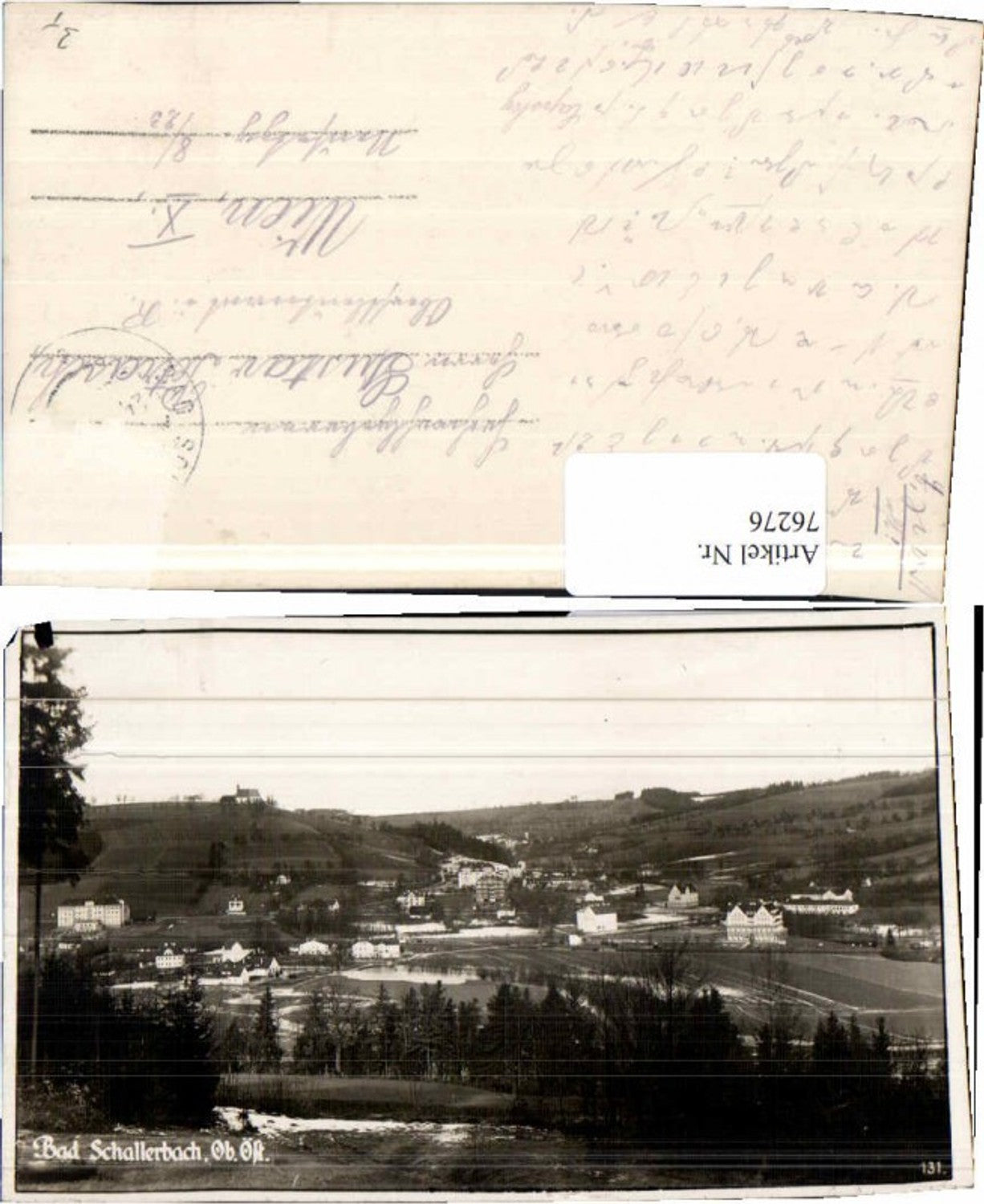 76276, Bad Schallerbach Total 1925