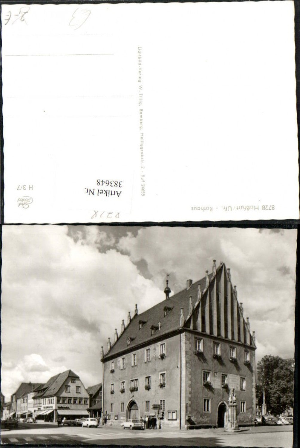 383648,Haßfurt Rathaus Gebäude