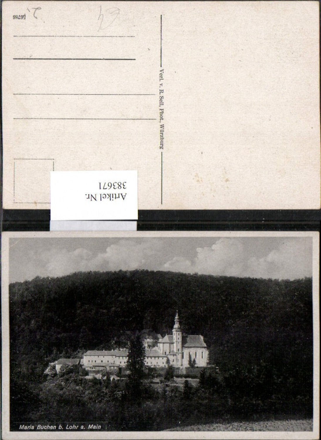 383671, Pilgrimage Church of Maria Buchen near Lohr am Main