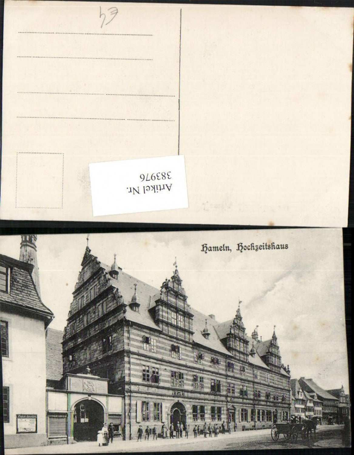 383976,Hameln Hochzeitshaus Gebäude