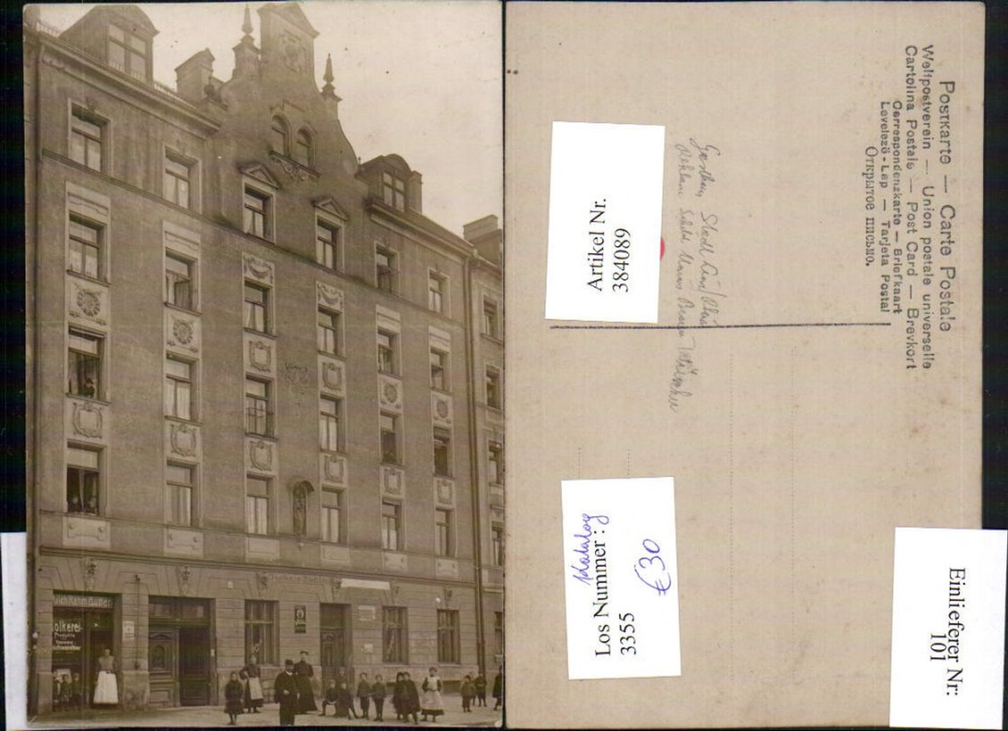 384089,Foto AK Linz am Rhein Gasthaus Stadt Linz Reklame Schild Union Brauerei München