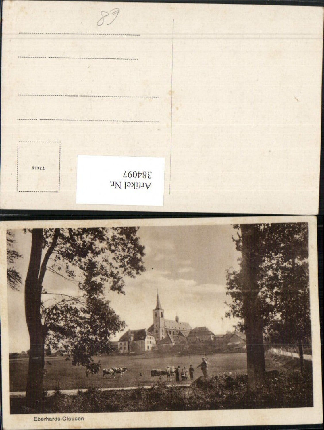 384097,Clausen Klausen Kloster Eberhardsklausen