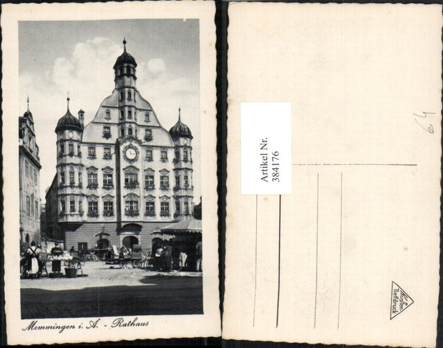 384176, Memmingen Town Hall Building