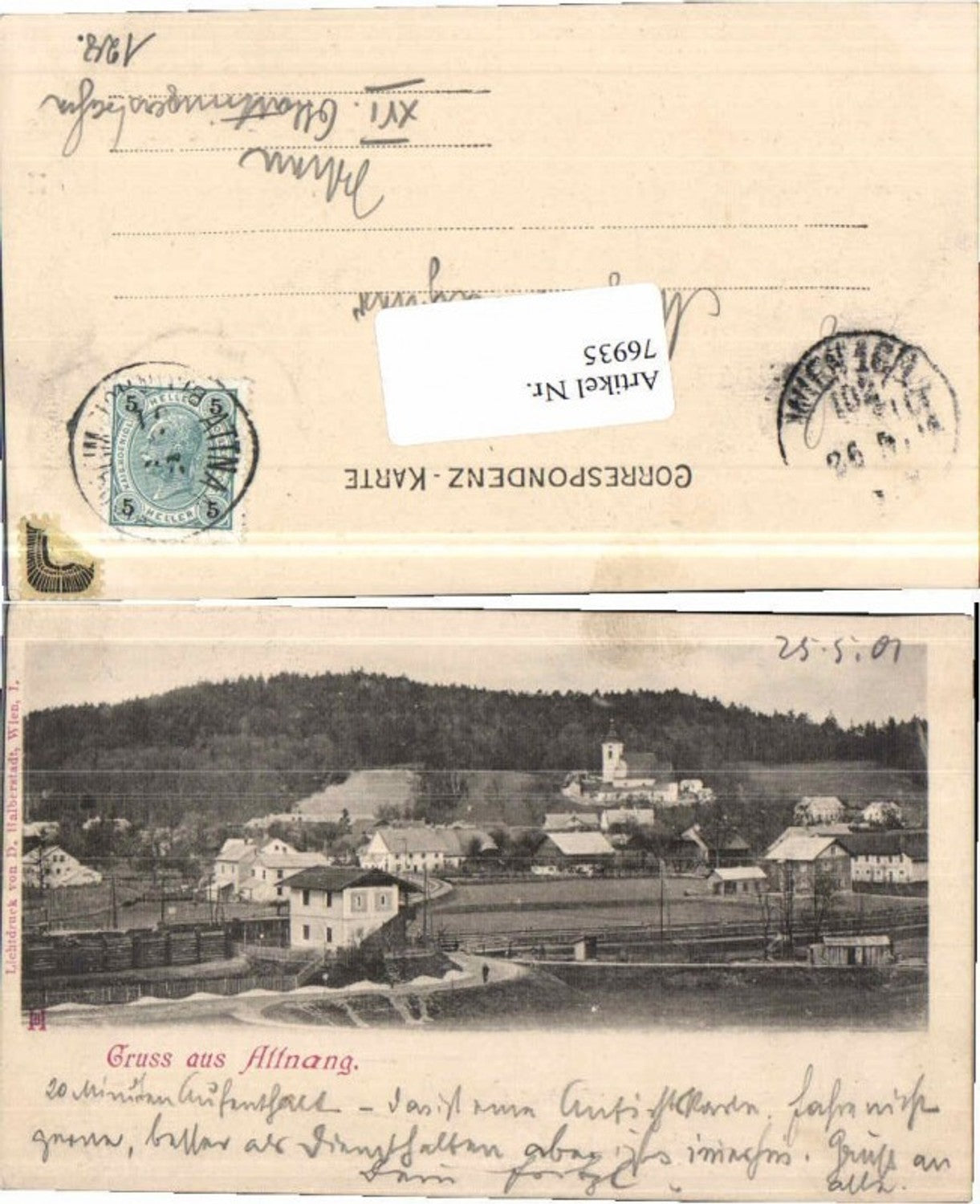 76935,Gruss aus Attnang Puchheim 1900