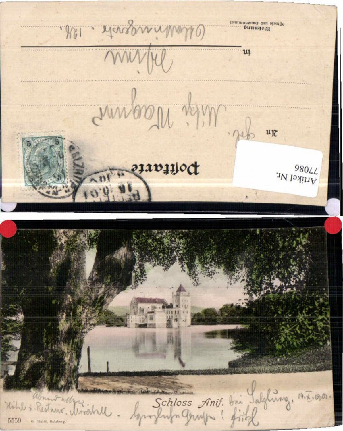 77086, Anif Castle near Salzburg, pub Baldi 5559